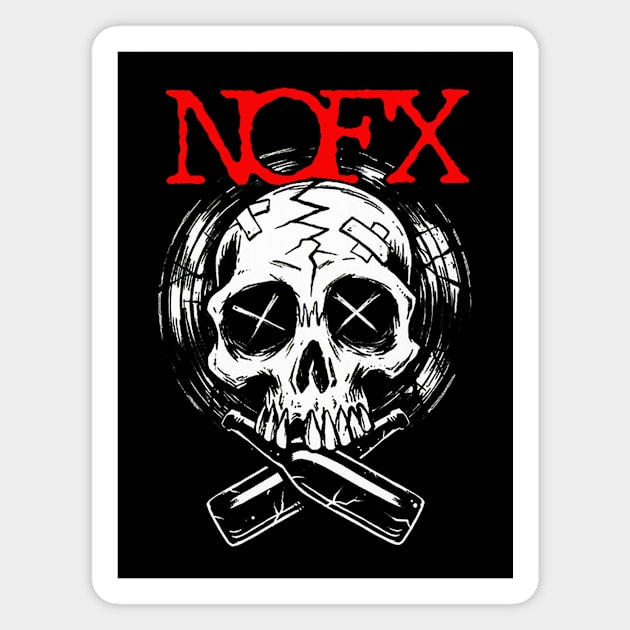 Nofx Magnet by Man of Liar